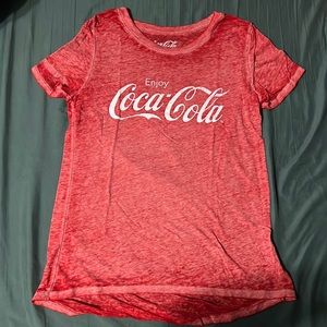 Vintage Looking Red Coca-Cola T-shirt. Size Large.